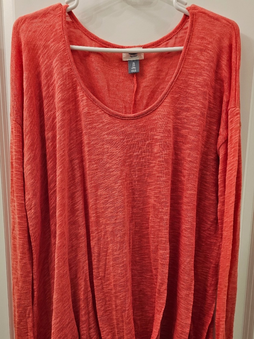 Textured Ruched Front Blouse – Size XL Tall
